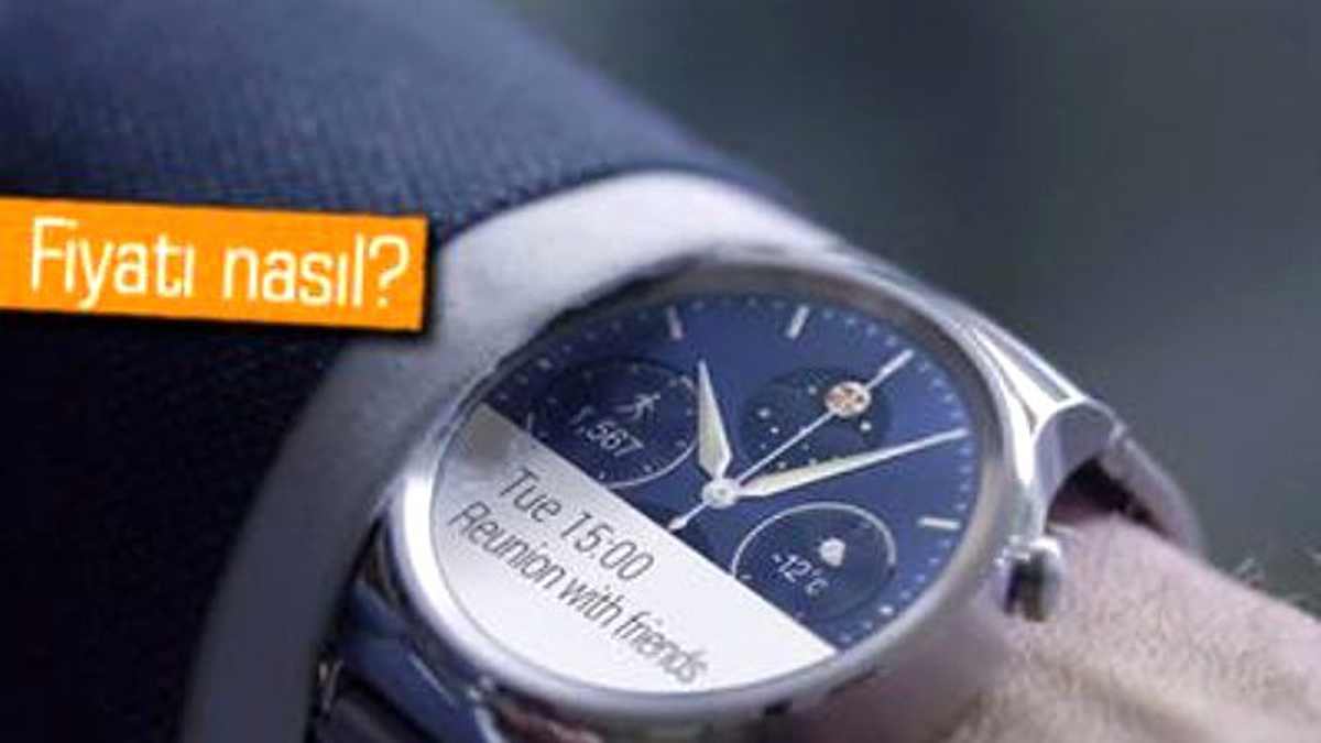 Huawei Watch, Avrupa\'da Ön Siparişe Sunuldu