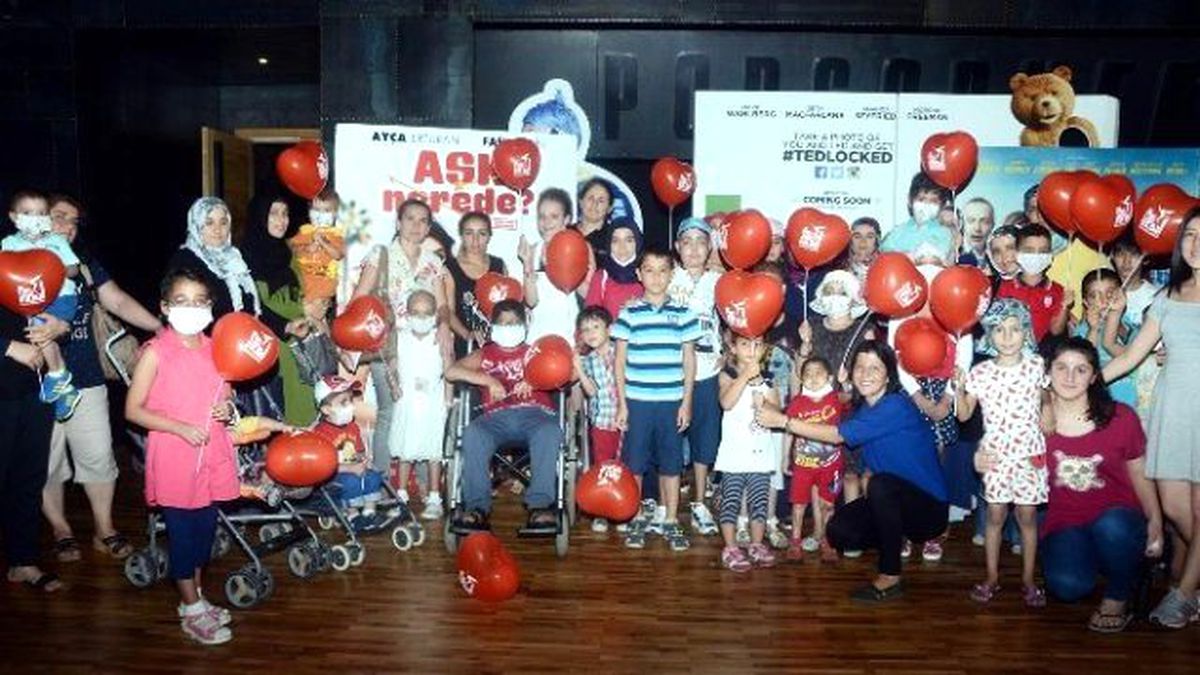 İlik Nakilli Çocukların Sinema Keyfi