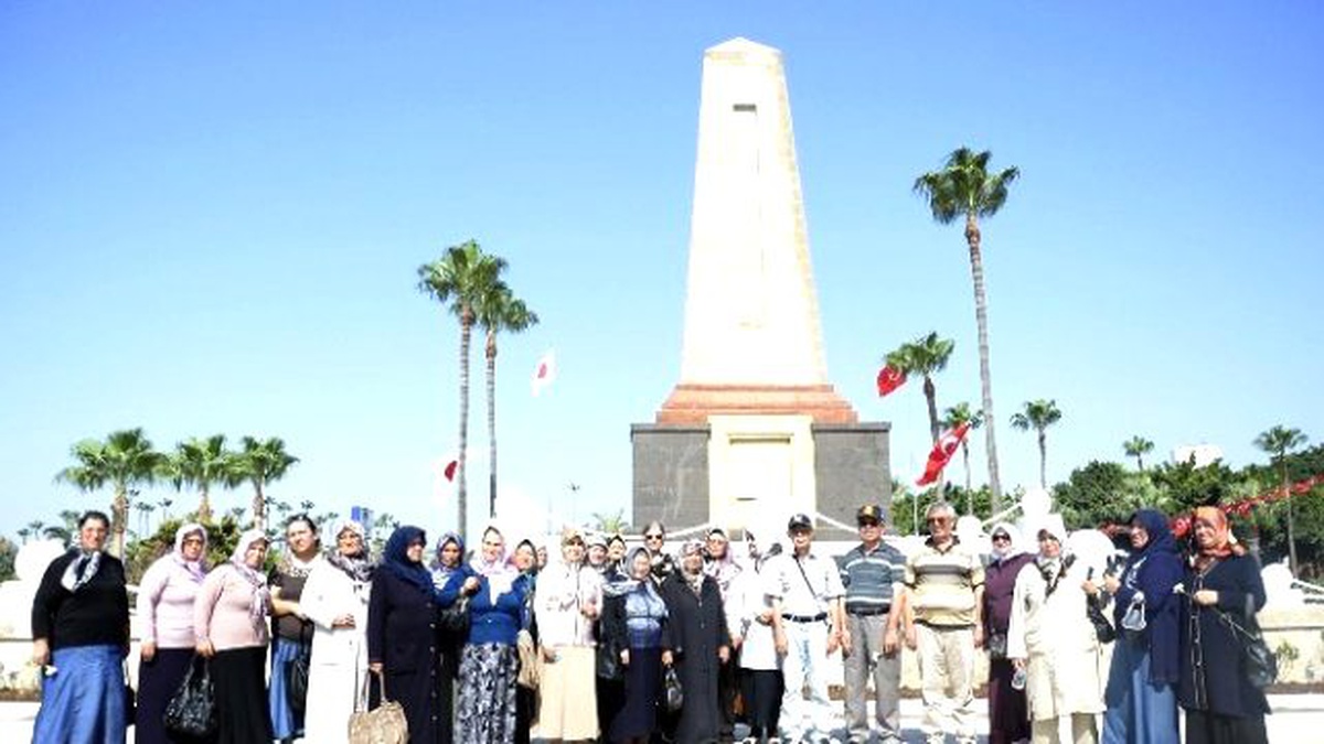 Kore, Kıbrıs Gazileri ve Gazi Yakınları Mersin\'i Gezdi