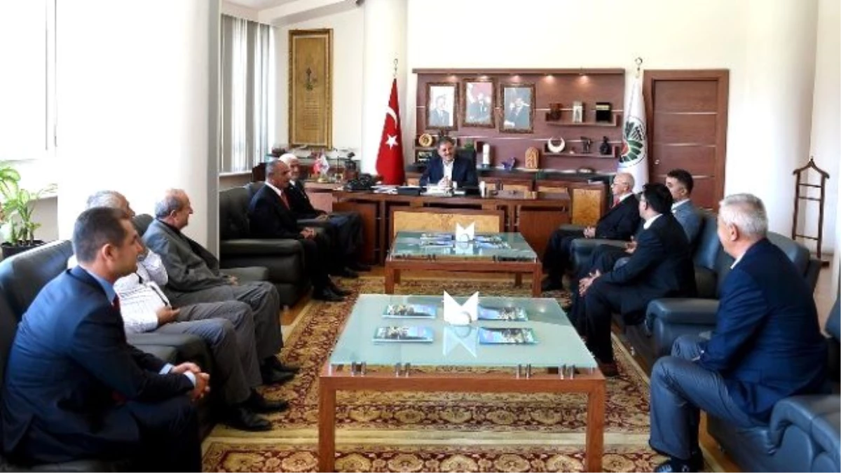 Şehit ve Gazi Derneklerinden Başkan Çakır\'a Ziyaret