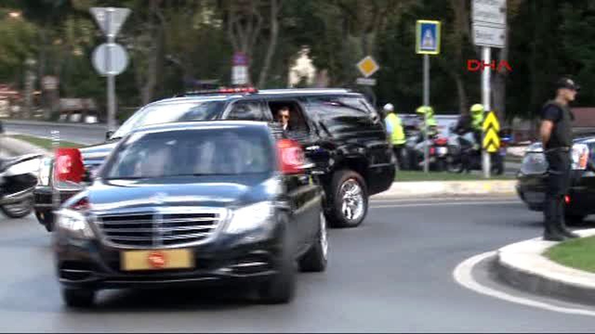 Cumhurbaşkanı Erdoğan\'ın Beylerbeyi Sarayı\'nda Görüşmeleri