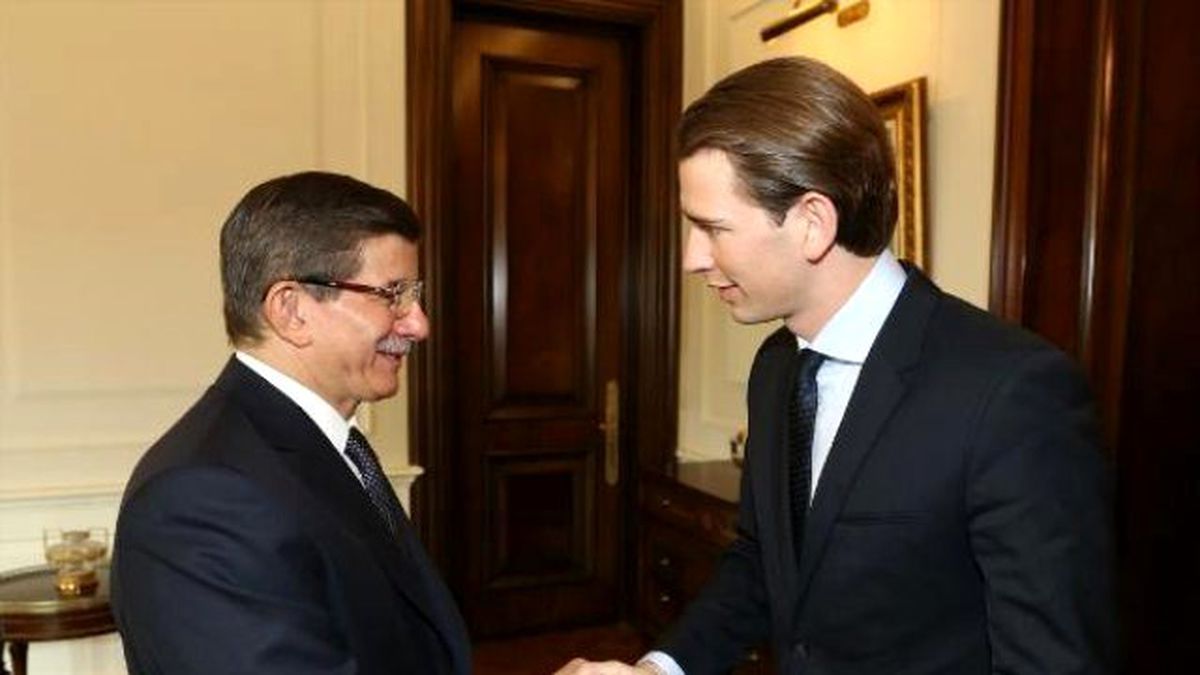 Davutoğlu, Avusturya Dışişleri Bakanı Kurz ile Görüştü