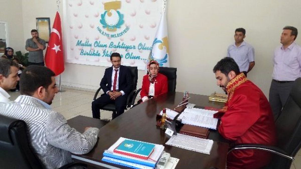 Haliliye\'de Nikah Tarihlerini Vatandaşlar Belirliyor