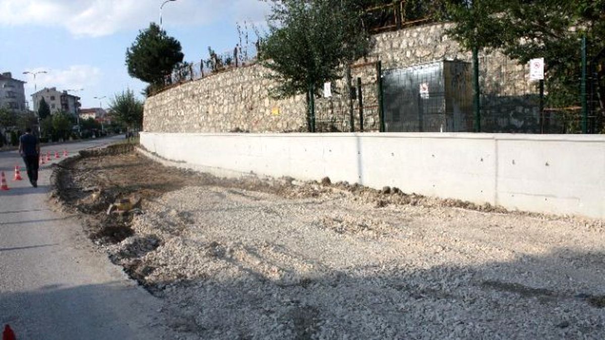 Kastamonu\'da Cezaevi Rampasında Yol Genişletme Çalışmaları Sürüyor