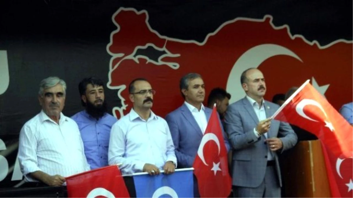 Nevşehir\'de Şehitlere Saygı Yürüyüşü Düzenlendi