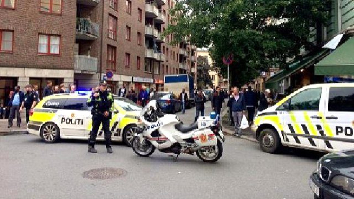 Oslo Polisi, Çocuğu Bıçaklamak Üzere Olan Kadını Vurdu