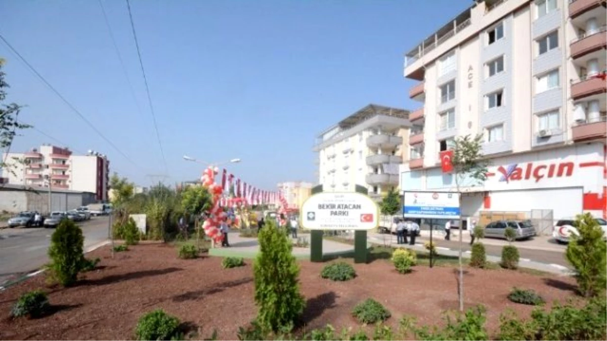 Osmaniye\'de Şehit Uzman Çavuş Bekir Atacan Parkı Açıldı