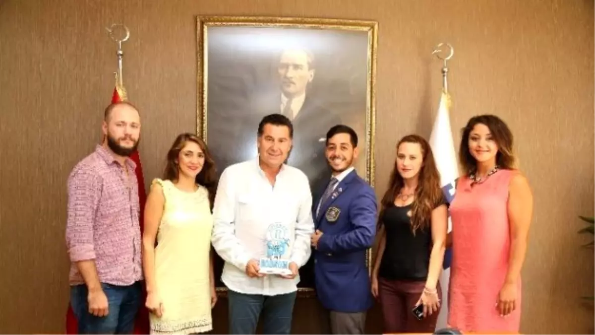 Rotaract Kulübü Yeni Yönetim Kurulundan Başkan Kocadon\'a Ziyaret