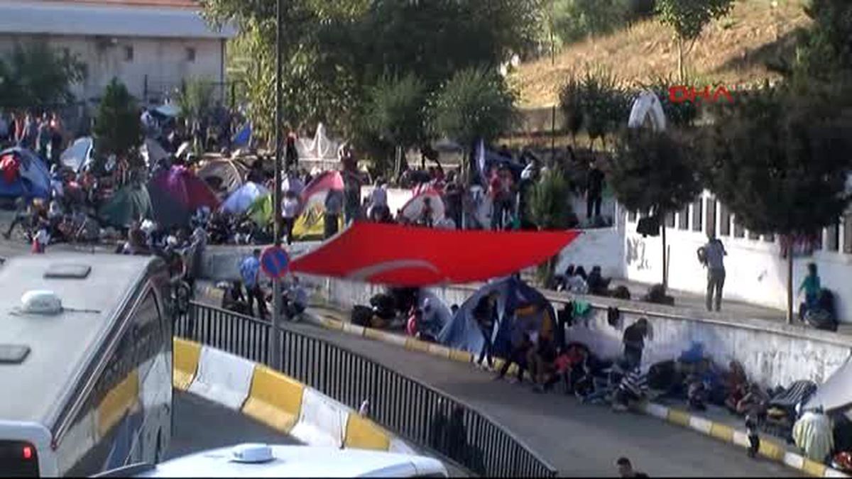 Sığınmacıların Otogardaki 5. Günü