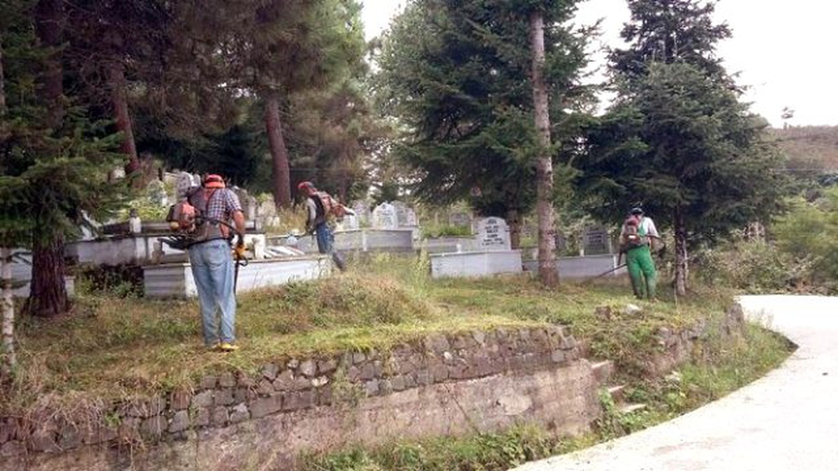 Altınordu\'da Mezarlıklar Temizlendi