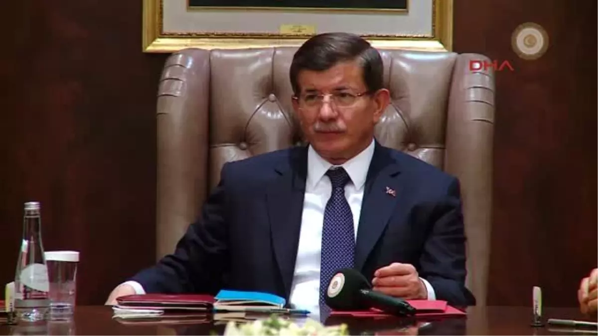 Davutoğlu, Türkiye\'deki Suriyeli Sığınmacıların Temsilcileriyle Görüştü 2