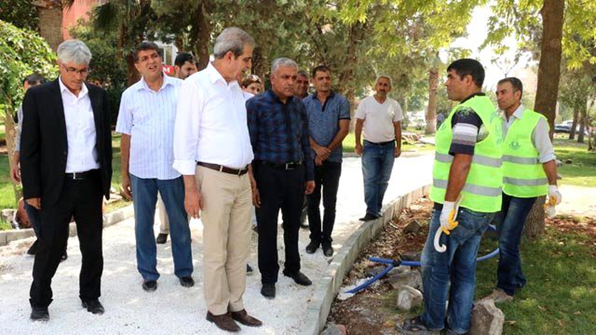 Demirkol park çalışmalarını inceledi