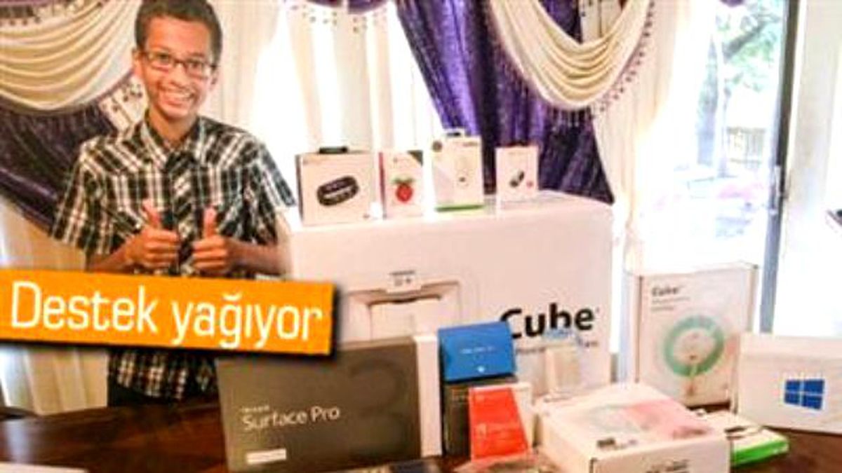 Microsoft\'tan Ahmed Muhammed\'e "Büyük" Destek