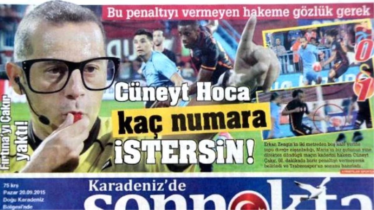 Trabzonspor\'da Cüneyt Çakır\'a Büyük Öfke