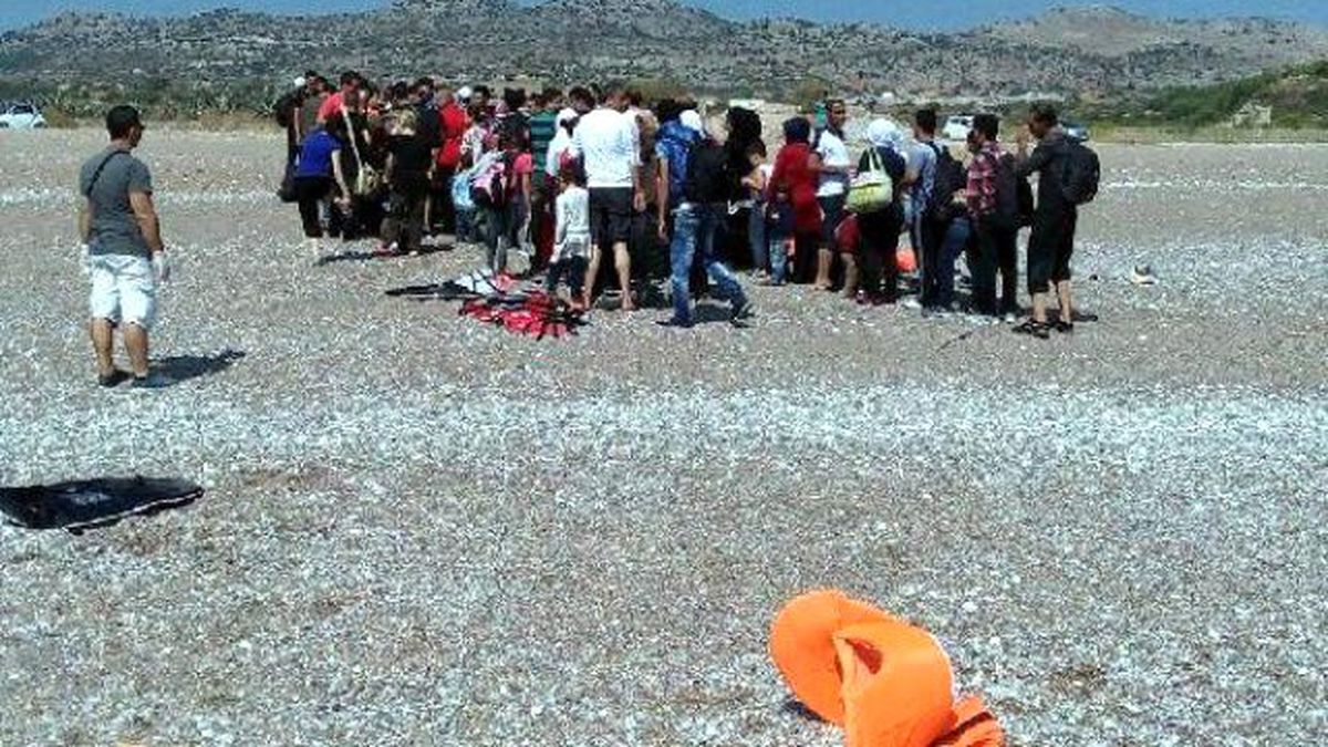 135 Umut Yolcusu Rodos\'a Çıktı