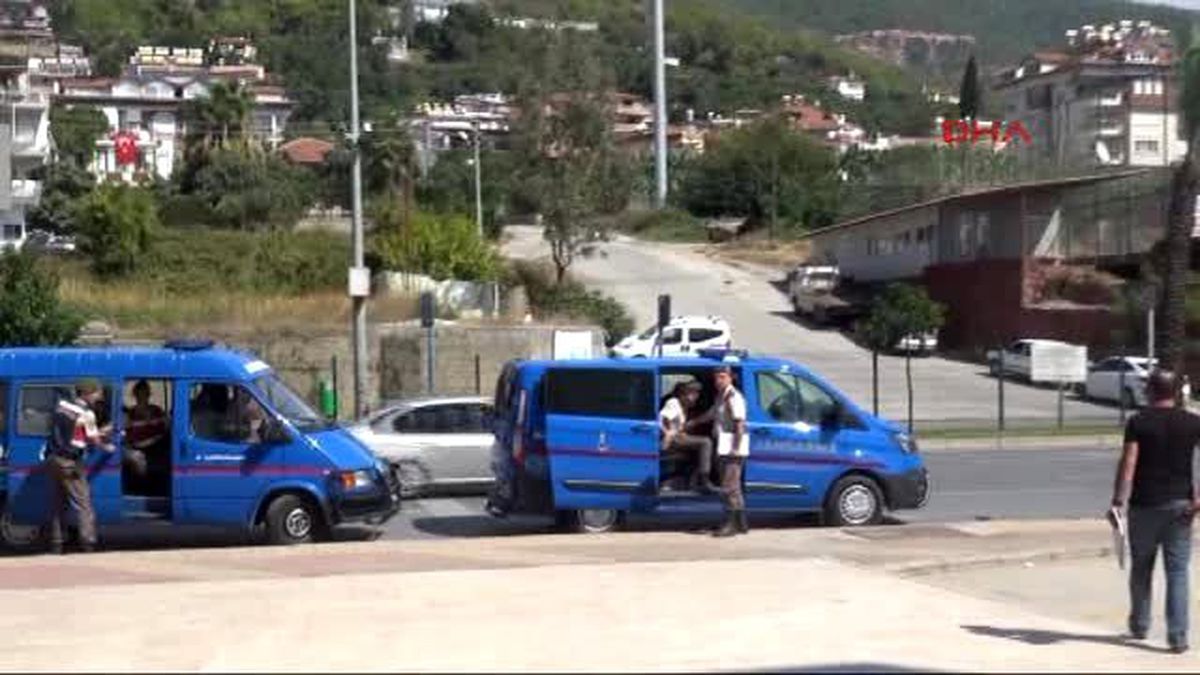 Alanya Silahlı Çatışma Şüphelileri Adliyede