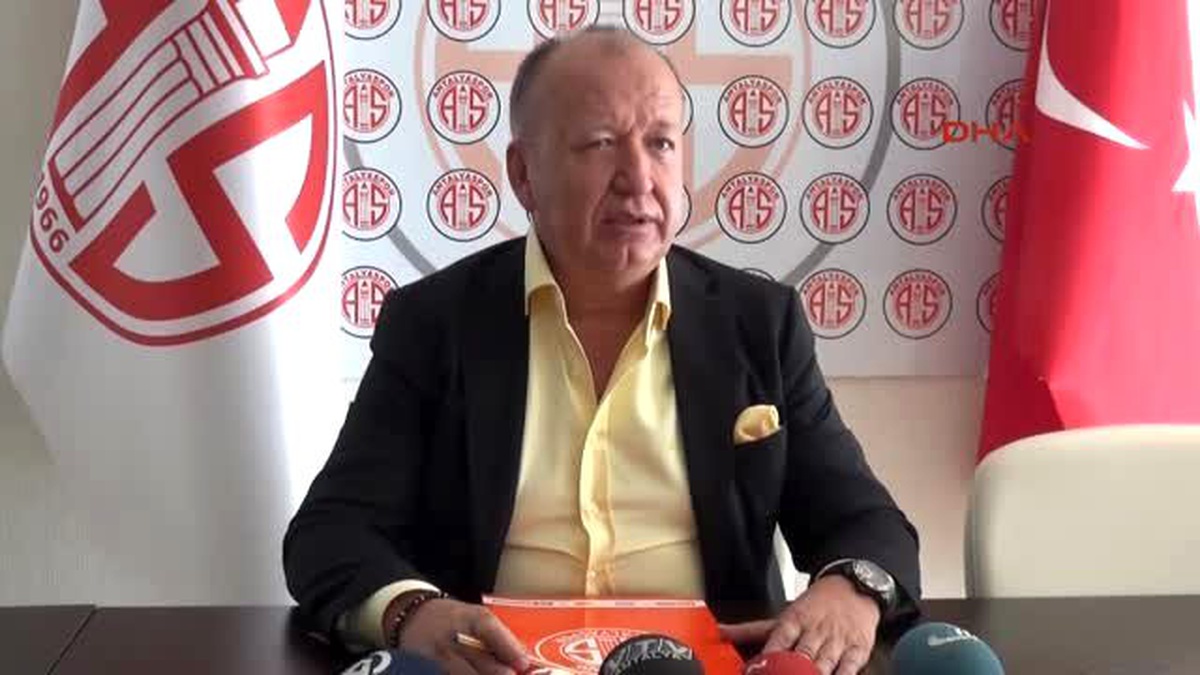 Antalyaspor Kulübü Başkanı Gencer 5-1 Yenilince Sevindim