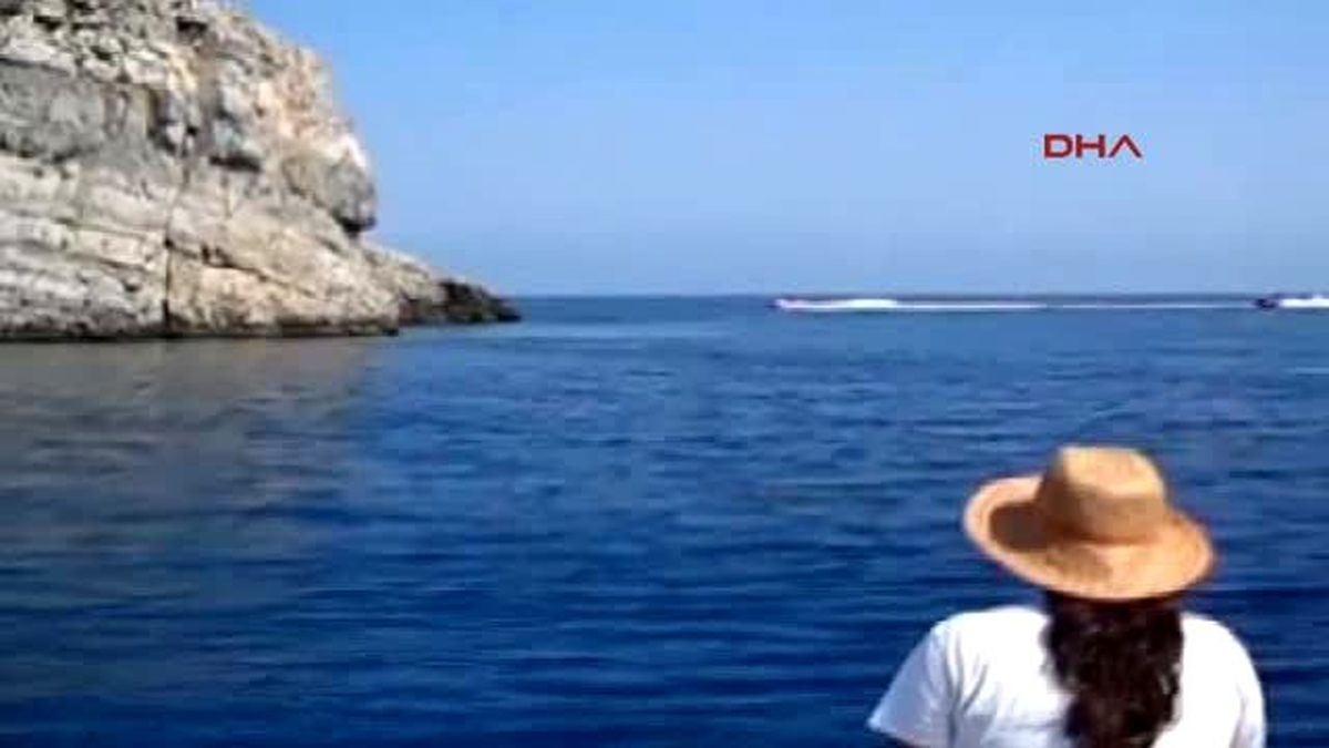 Bodrum Jet-ski ile Göçmen Kaçakçılığı Kamerada