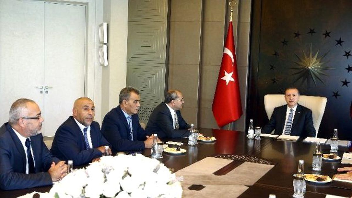 Cumhurbaşkanı Erdoğan, Knesset Üyesi Arap Milletvekillerini Kabul Etti