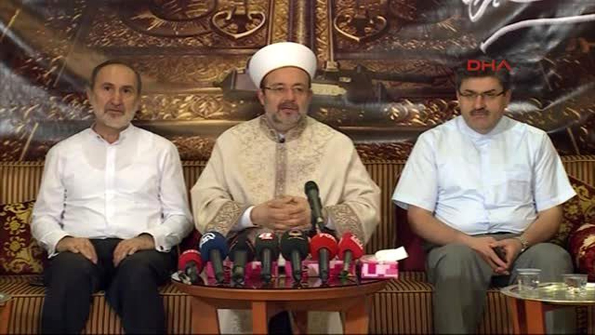 Diyanet İşleri Başkanı Mehmet Görmez, Hac Organizasyonunu Takip Eden Gazetecilerle Bir Araya Geldi 1