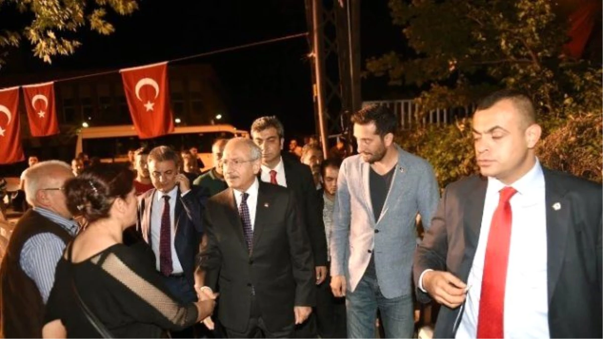 Kılıçdaroğlu\'ndan Taziye Ziyareti