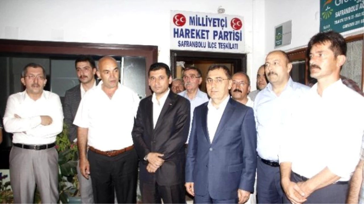 MHP Adayları Safranbolu Teşkilatıyla Biraraya Geldi