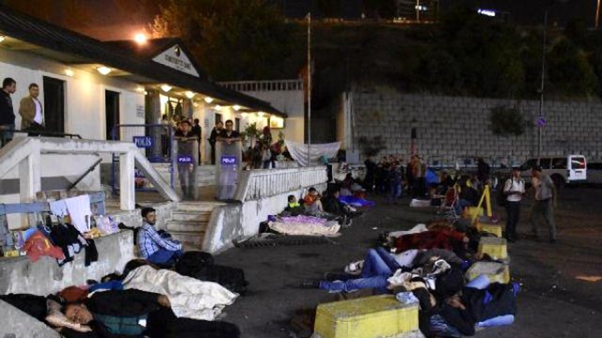 Suriyeli Sığınmacıların Büyük Bölümü Otogardan Ayrıldı