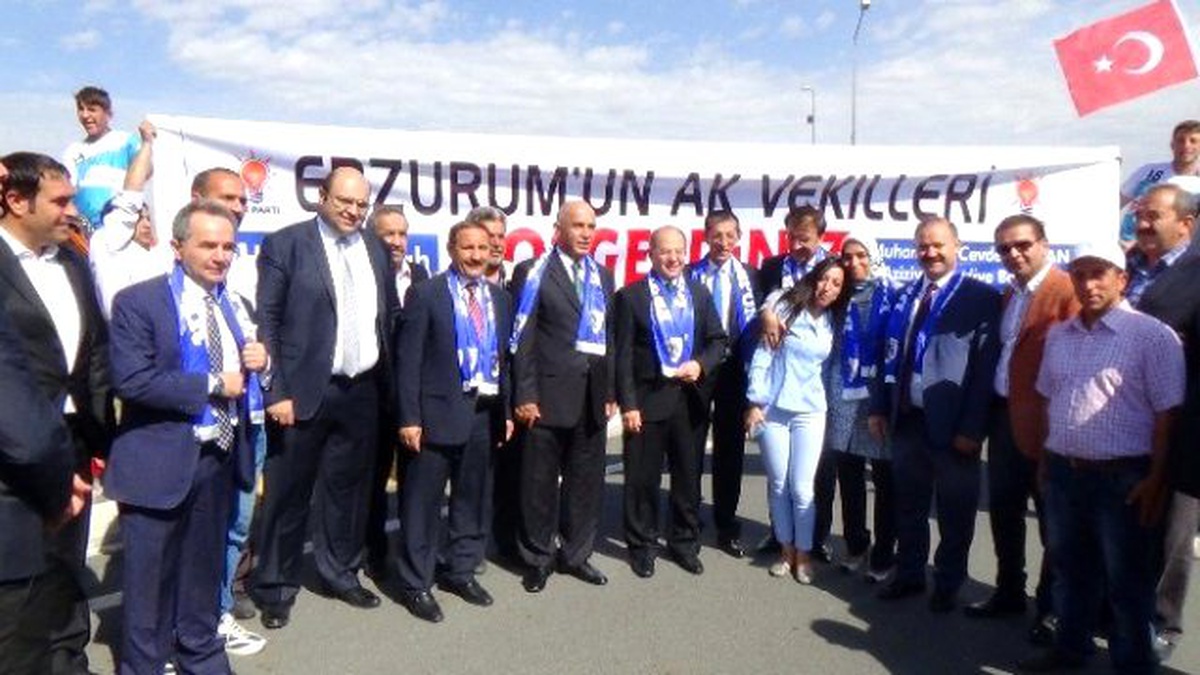 AK Parti Milletvekili Adayları Erzurum\'da Tanıtıldı…