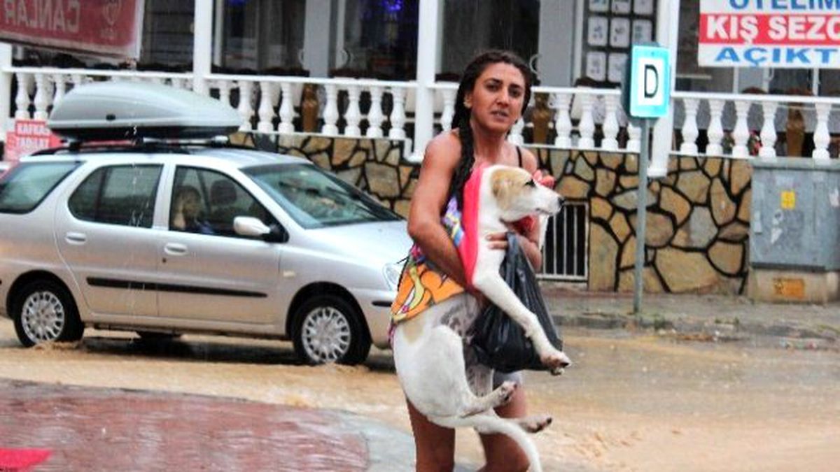 Didim Yağmura Tutuldu