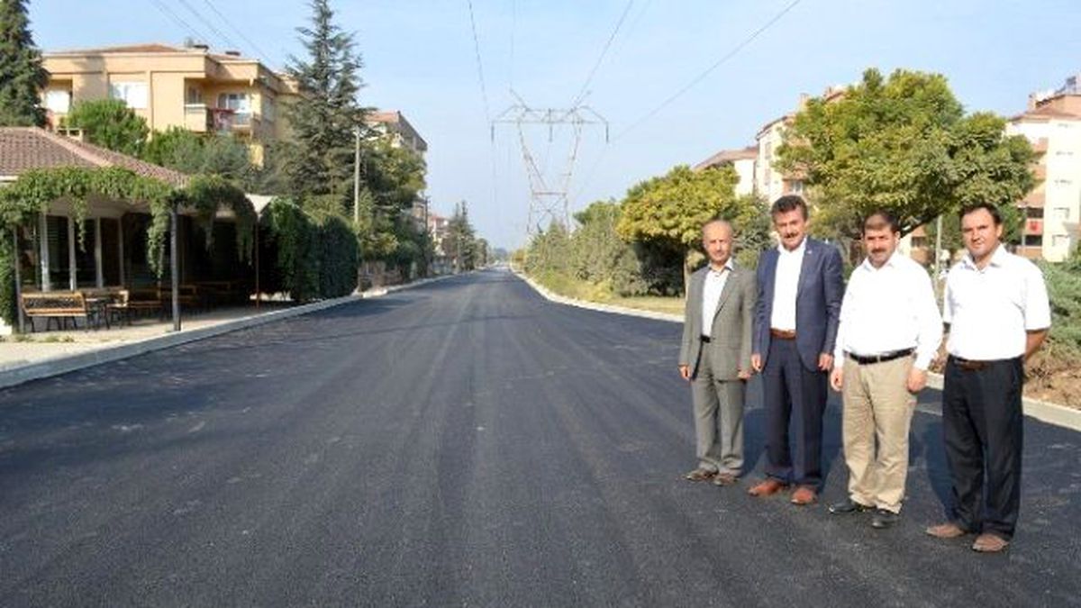 Eroğlu Bulvarı Asfaltlanıyor