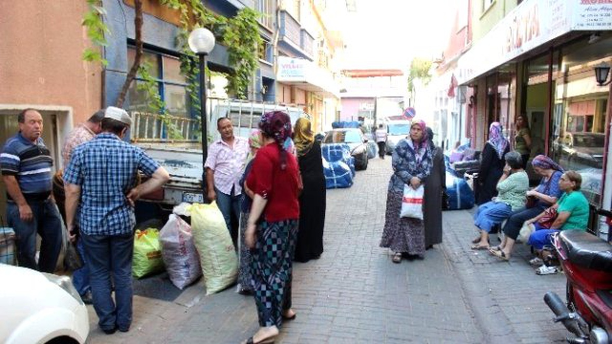 Ev Hanımları Doğallaştı Değirmende Uzun Kuyruk Oluştu