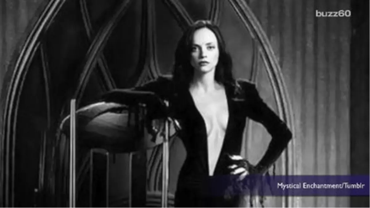 Fake Photo Of Christina Ricci Dressed As Morticia Addams Goes Viral