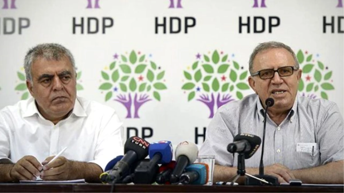 HDP\'li Bakanlar, Neden İstifa Ettiklerini Basın Toplantısıyla Açıkladı