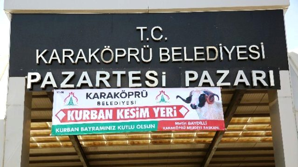 Karaköprü Kurban Bayramına Hazır
