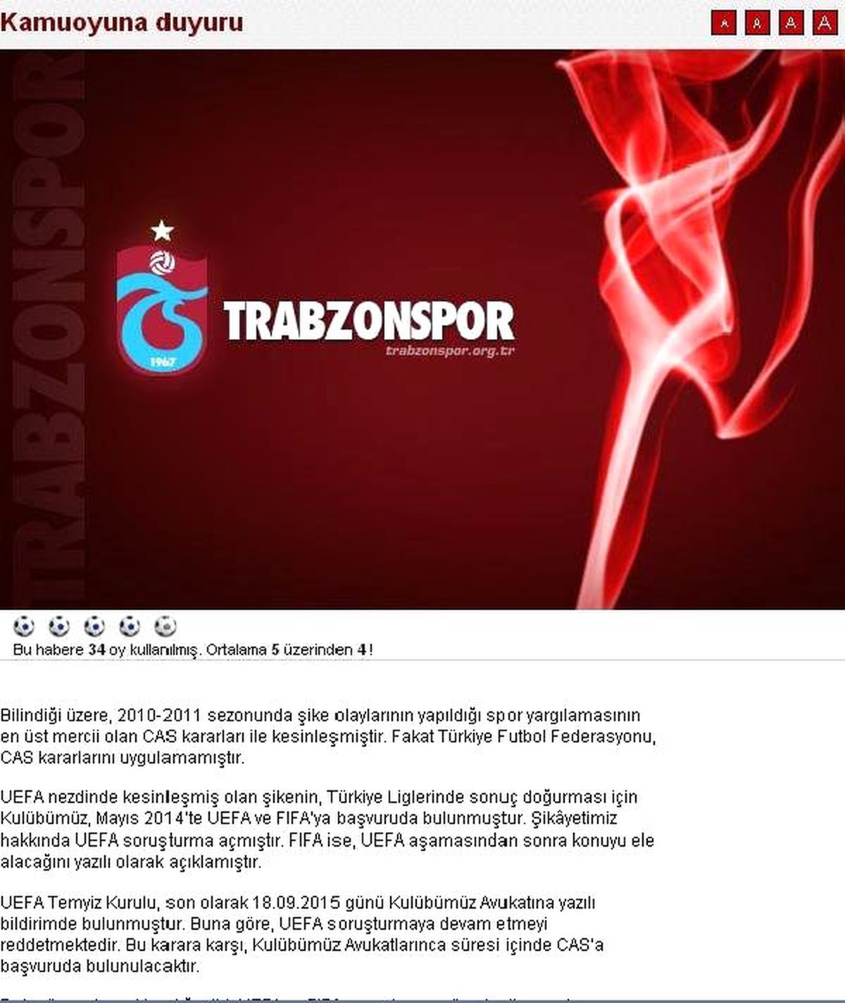 Trabzonspor Cas\'a Gidiyor