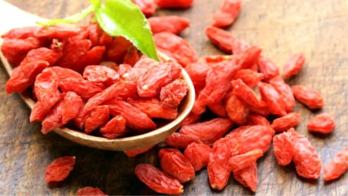 Uzun yaşamanın sırrı: Goji