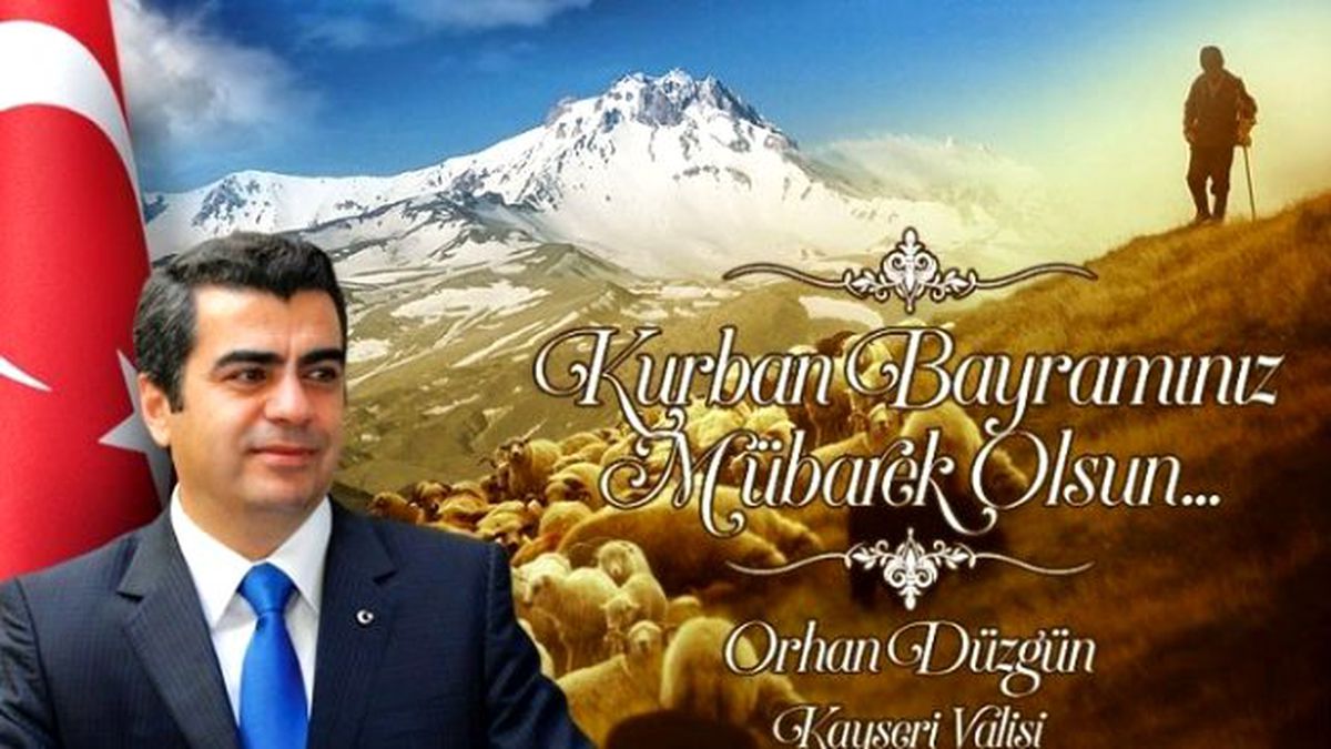 Vali Orhan Düzgün\'den Kurban Bayramı Mesajı