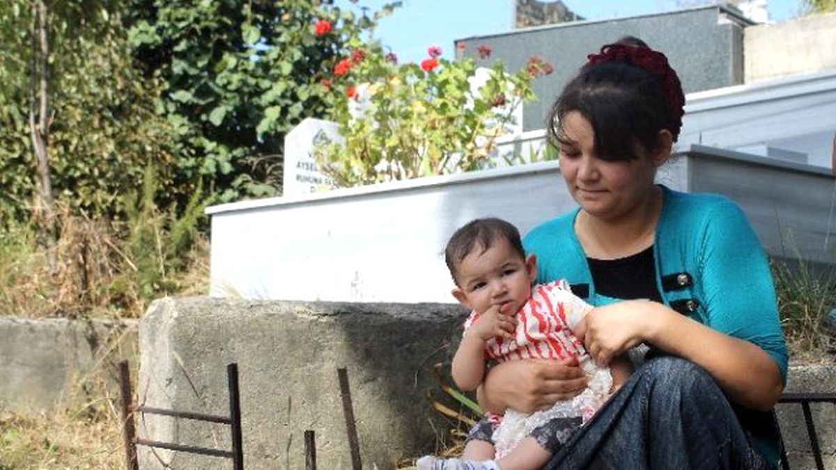 27 Günlükken Ölen Bebeğe Kardeşinden Ziyaret