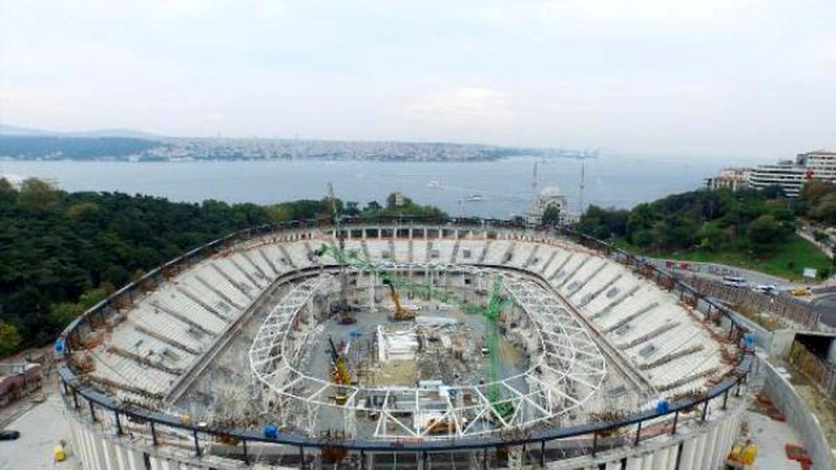 Beşiktaş\'s New Stadium To Retrieve İts Roof Scaffold