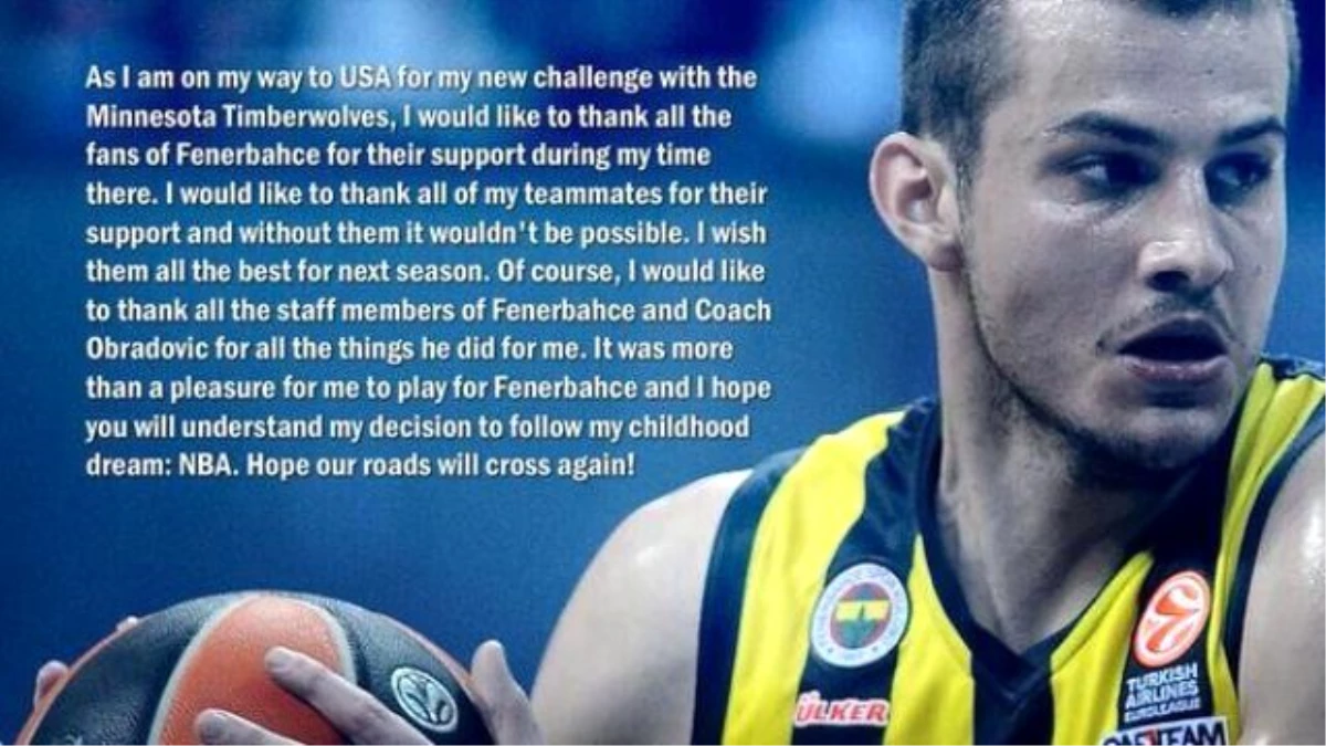Bjelıca: "Fenerbahçe\'de Oynamak Benim İçin Memnuniyetten Daha Fazlasıydı"