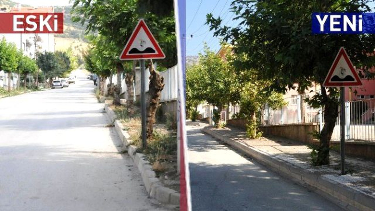 Bozüyük\'te Kaldırım Düzenleme Çalışmaları