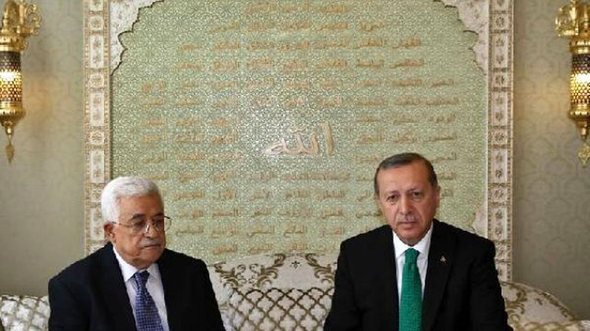 Erdoğan, Abbas ile Görüştü