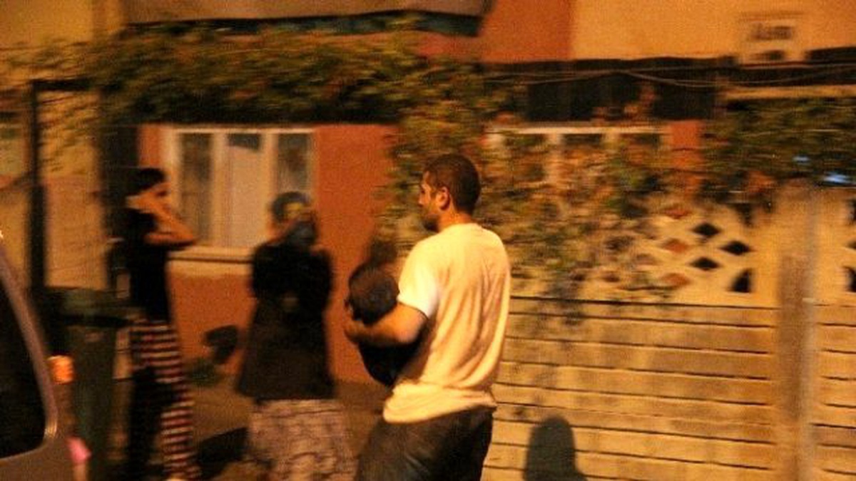 Gaziantep\'te Suriyeli Ailenin Yaşadığı Evde Yangın Paniği