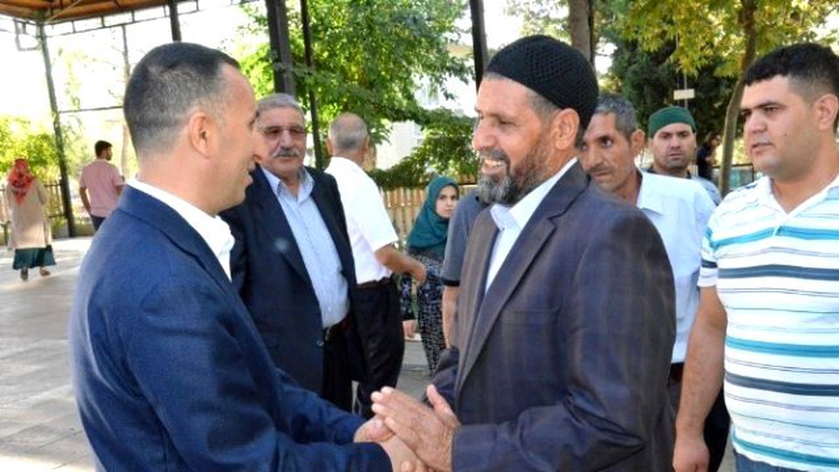 Belediye Başkanı Yılmaz Halkla Bayramlaştı