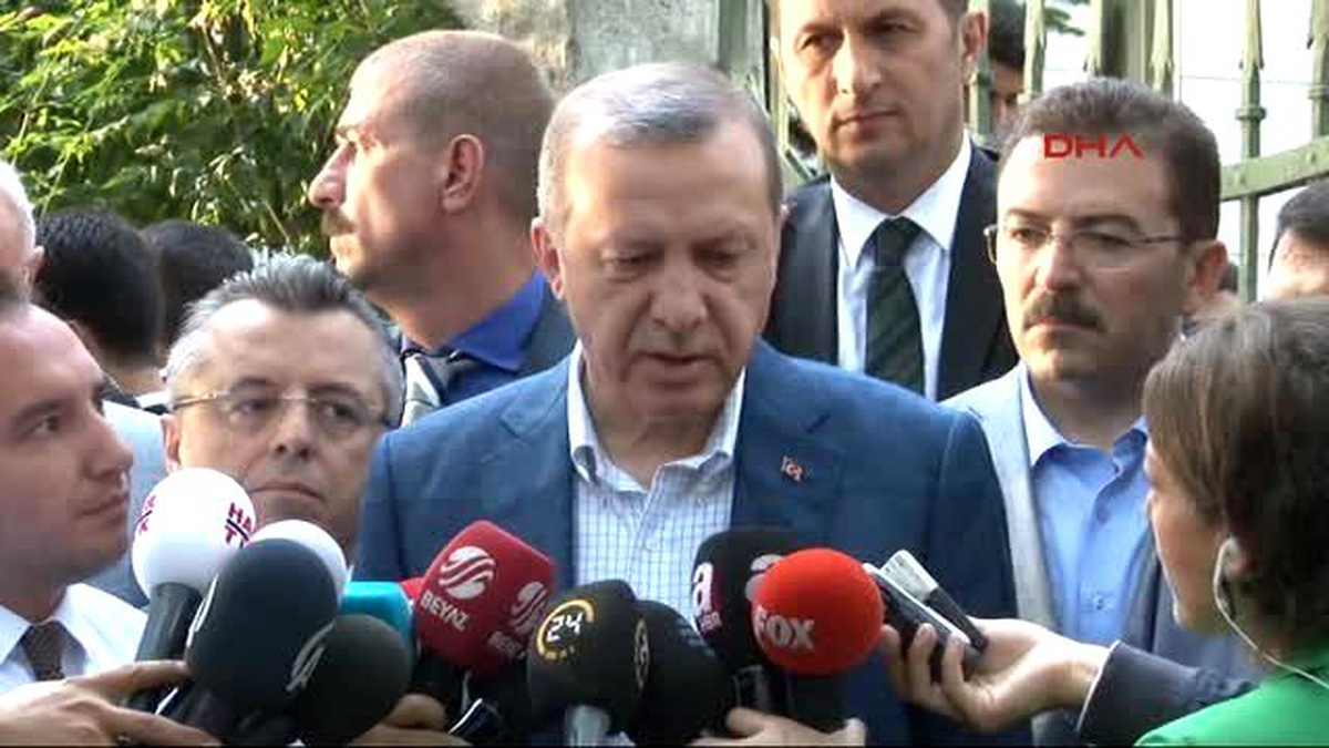 Cumhurbaşkanı Erdoğan\'dan Bayram Namazı Sonrası Açıklamalar