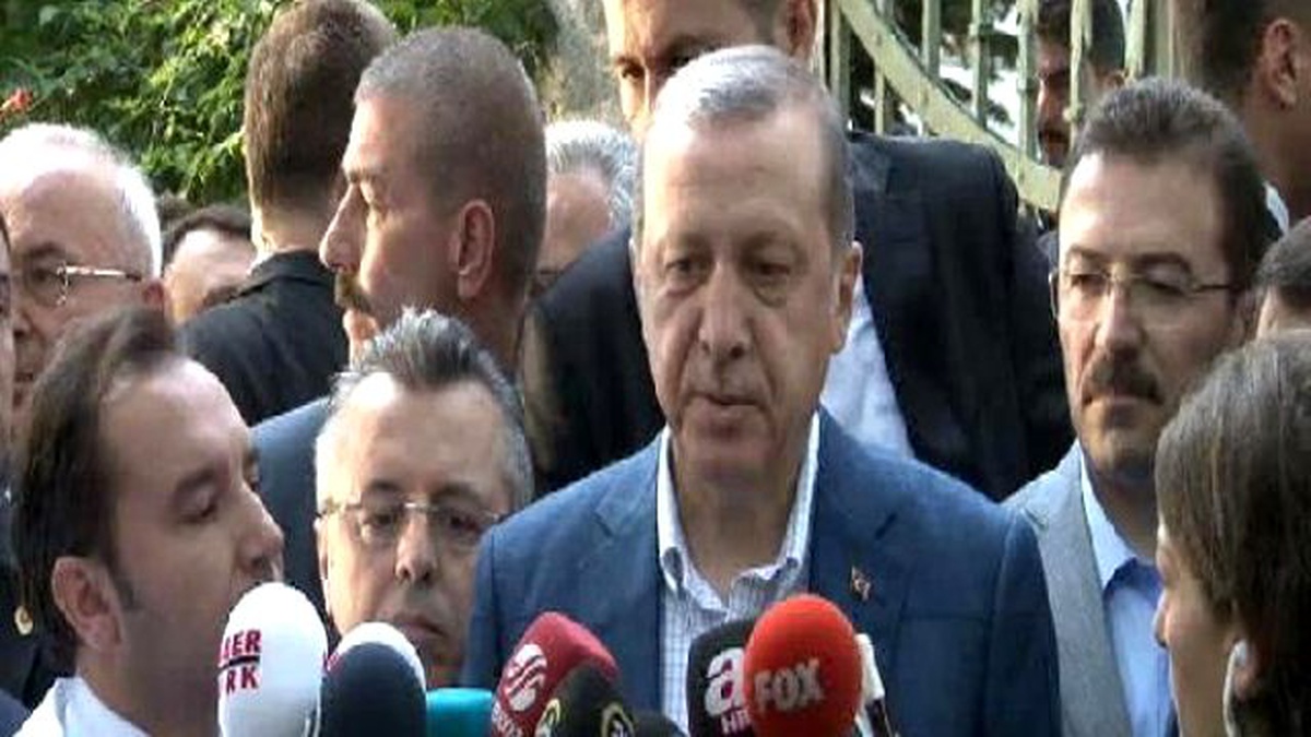 Cumhurbaşkanı Erdoğan\'dan Bayram Namazı Sonrası Açıklamalar (1)