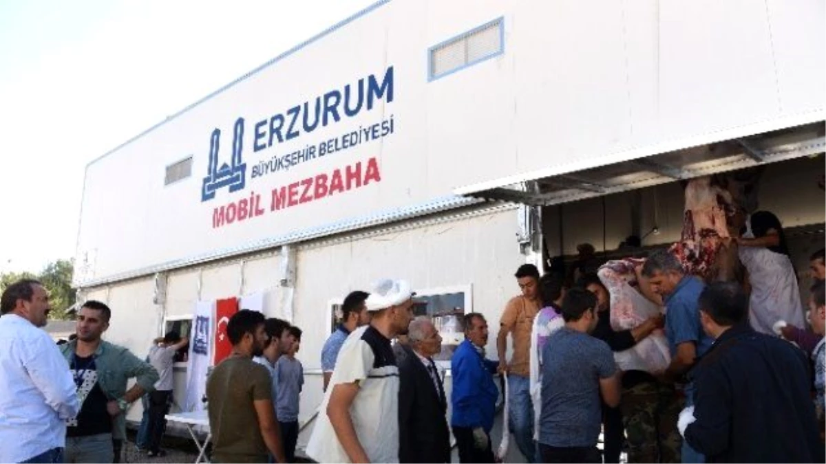 Erzurumlulardan Modern Mobil Mezbahalara Tam Not