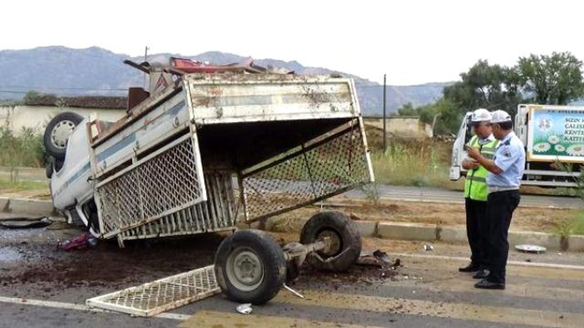 Kaza Yapan Sürücü, Kaçan Kurbanlığını Bulamayınca Oturup Ağladı