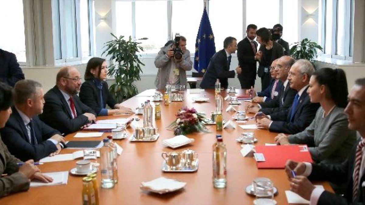 Kılıçdaroğlu, Schulz ile Görüştü