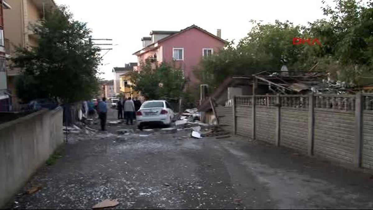 Kocaeli Bayram Sabahı Tüp Patladı: 1 Yaralı